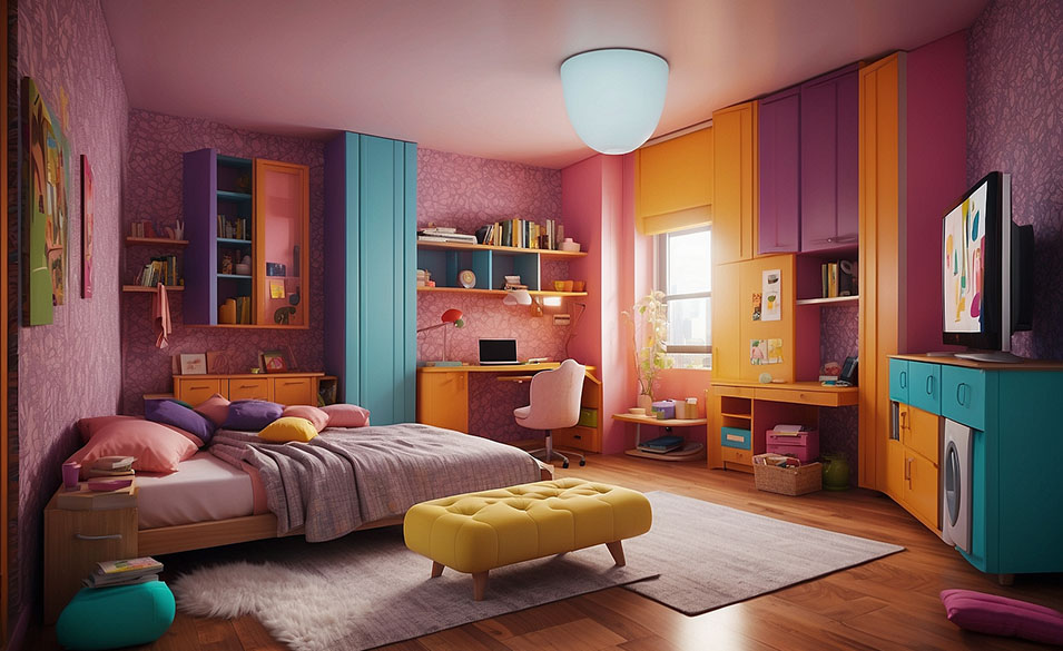 girl's bedroom